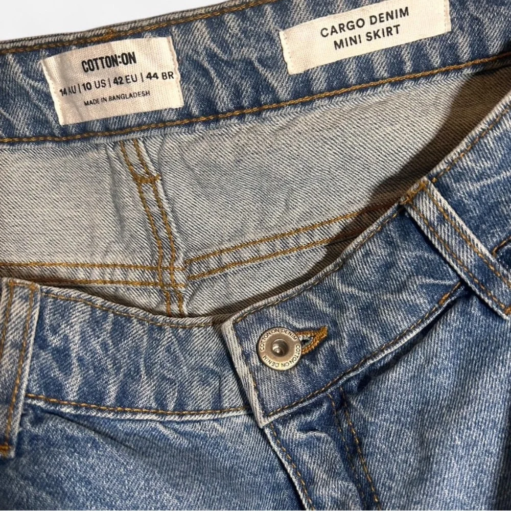 Cotton On Classic Blue Jean Skirt - Picture 3 of 3